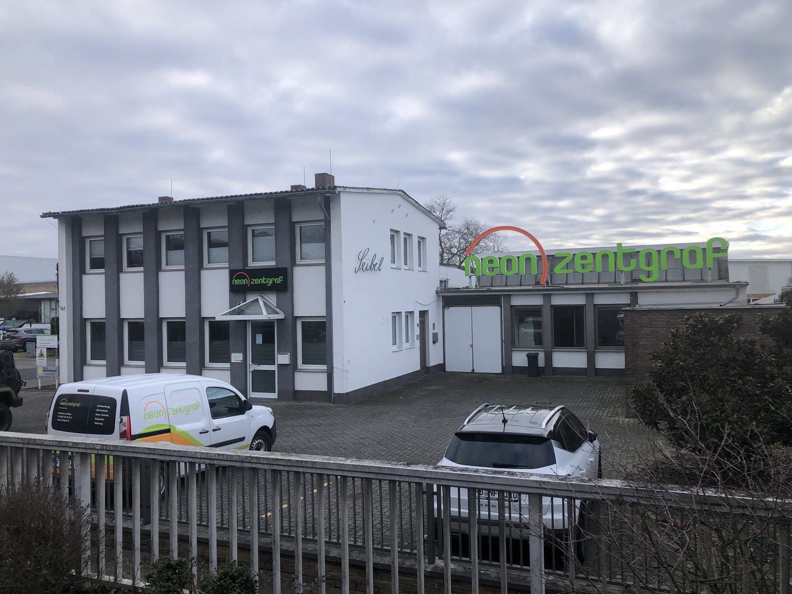 Betriebsgel&auml;nde vor der Renovierung